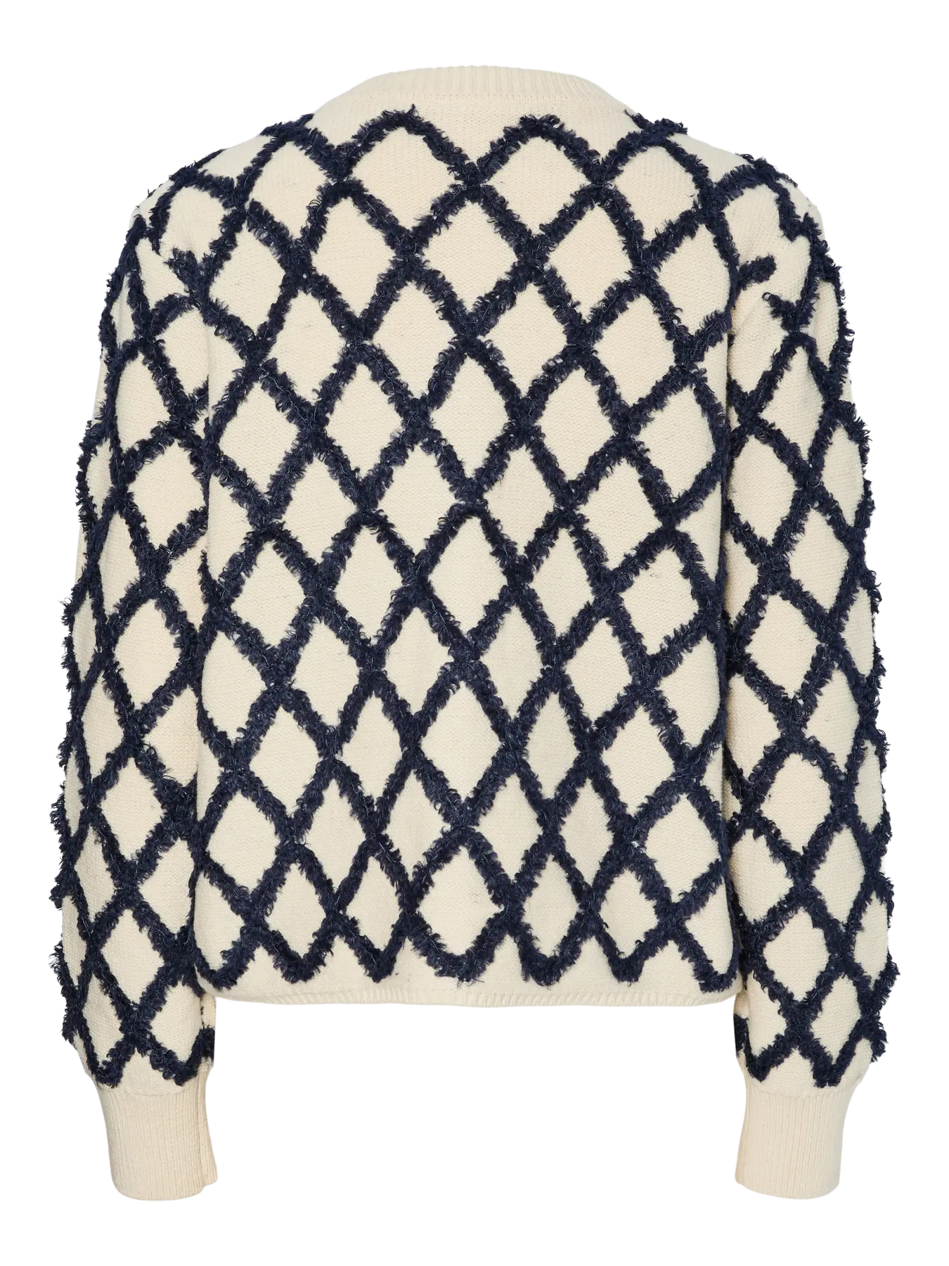 Yaszigly Ls Knit Cardigan - Birch Navy Blazer