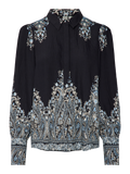 Yasbirma Ls Shirt - Black Birma Print