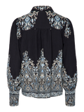 Yasbirma Ls Shirt - Black Birma Print