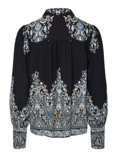 Yasbirma Ls Shirt - Black Birma Print