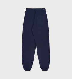 Vendome Embroidered Sweatpant - Dark Navy