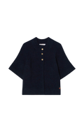 Vilanie Cardigan - Darkblue Melange