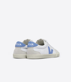Volley Canvas - White Aqua