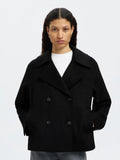 Alma Wool Blend Jacket - Black