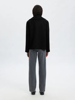 Alma Wool Blend Jacket - Black