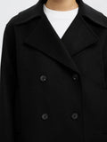 Alma Wool Blend Jacket - Black