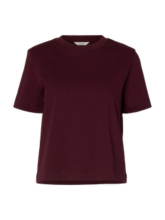 Essential SS Boxy Tee - Fig