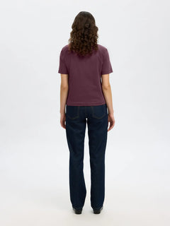 Essential SS Boxy Tee - Fig