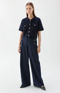 Valery Solid Jacket - Marine