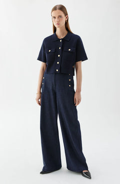 Valery Solid Jacket - Marine