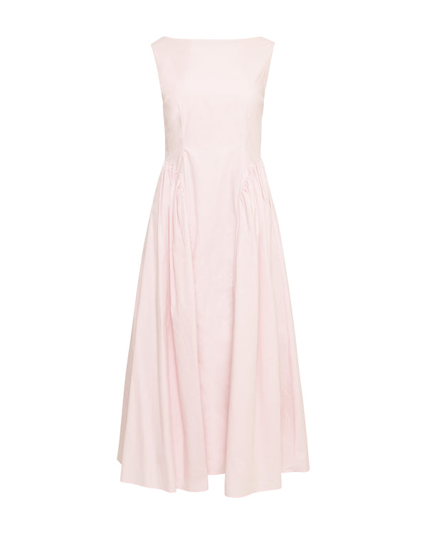 ELVA COTTON POPLIN DRESS
