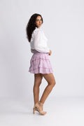 Vilde Paisley Skirt - Pink Paisley