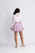 Vilde Paisley Skirt - Pink Paisley