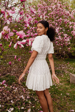 Louann Dress - Powder