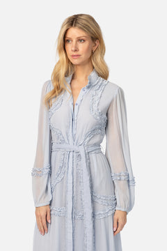 Violetta Maxi Dress - Light Blue