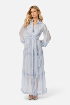 Violetta Maxi Dress - Light Blue