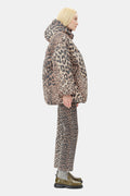 Leo Puffers Midi Jacket - Almond Milk