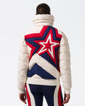 Super Star Jacket - Snow White/Navy/Red