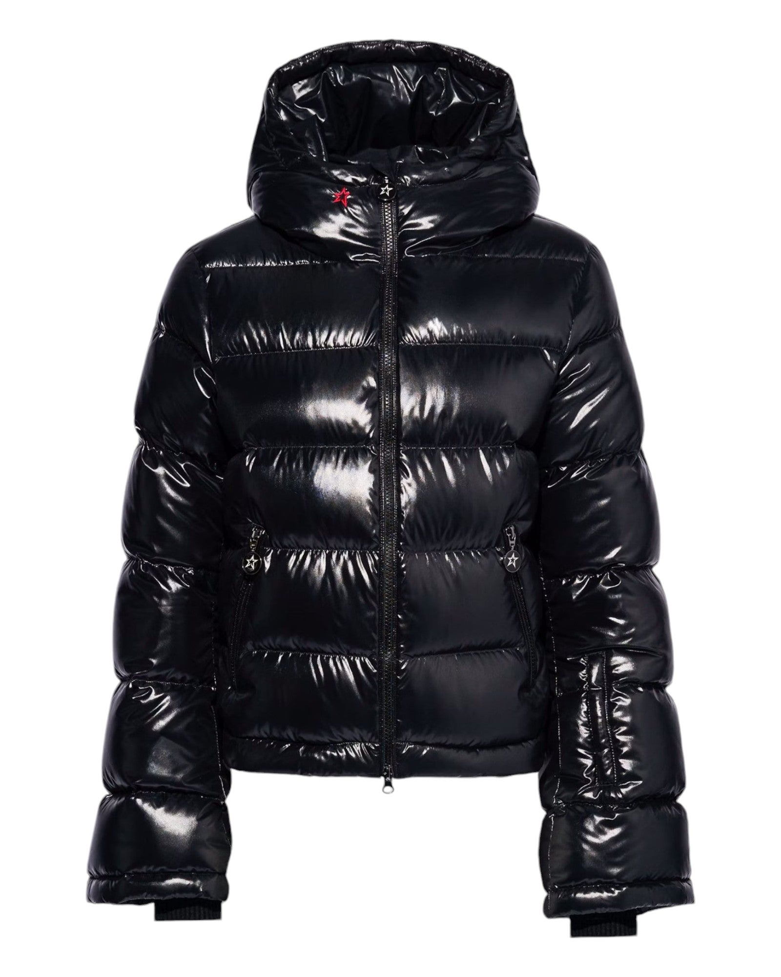 Polar Flare Ski Jacket II - Black Hi-Shine