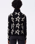 Star Dust Sweater - Black/Snow White Star
