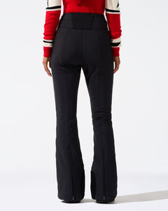 Aurora High Waist Flare Pant - Jet Black