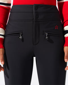 Aurora High Waist Flare Pant - Jet Black