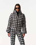 Polar Flare Ski Jacket III - B&W Houndstooth