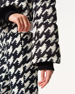 Polar Flare Ski Jacket III - B&W Houndstooth