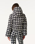 Polar Flare Ski Jacket III - B&W Houndstooth
