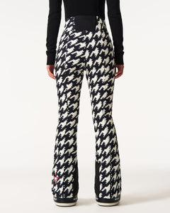 Aurora HW Ski Pant - B&W Houndstooth