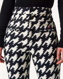 Aurora HW Ski Pant - B&W Houndstooth
