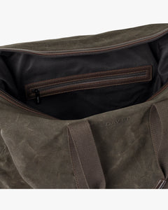 Day Waxed Cotton Holdall Bag - Tarmac