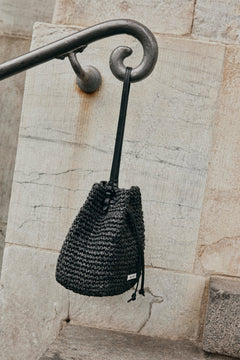 Day Straw Bucket - Black