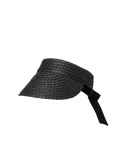 Day Straw Visor - Black