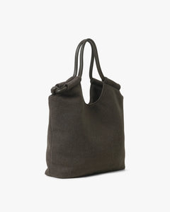 Day Woolen Tote - Chocolate Melange