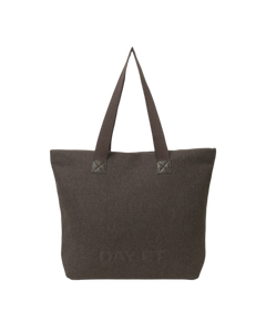 Day Woolen Bag - Chocolate Melange