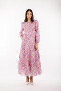 Adelle Dress - Pink Aop