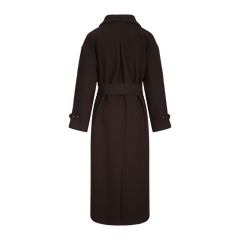 Amelie Trenchcoat - Chocolate Brown
