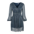 Attina Dress - Ensign Blue