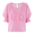 Caressa Top - Sachet Pink