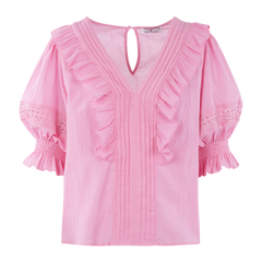 Caressa Top - Sachet Pink