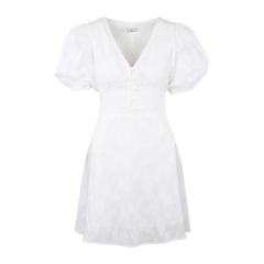 Carin Dress - White