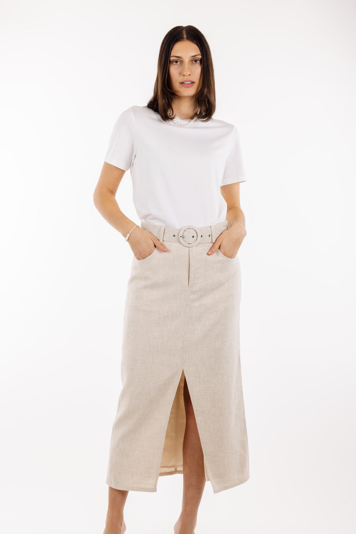 Chiara Skirt - Light Sand