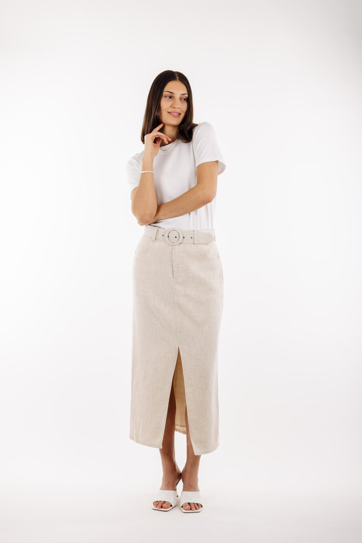 Chiara Skirt - Light Sand