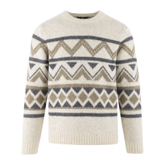 Clarence Sweater - Cream Multi
