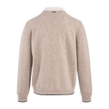 Ford Zip Cardigan - Camel