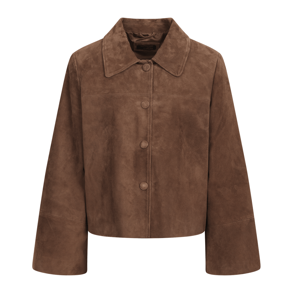 Gustava Suede Jacket - Chocolate Brown