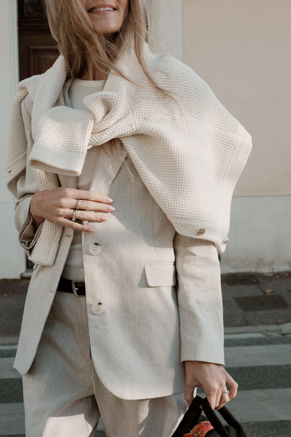 Halima Blazer - Sand