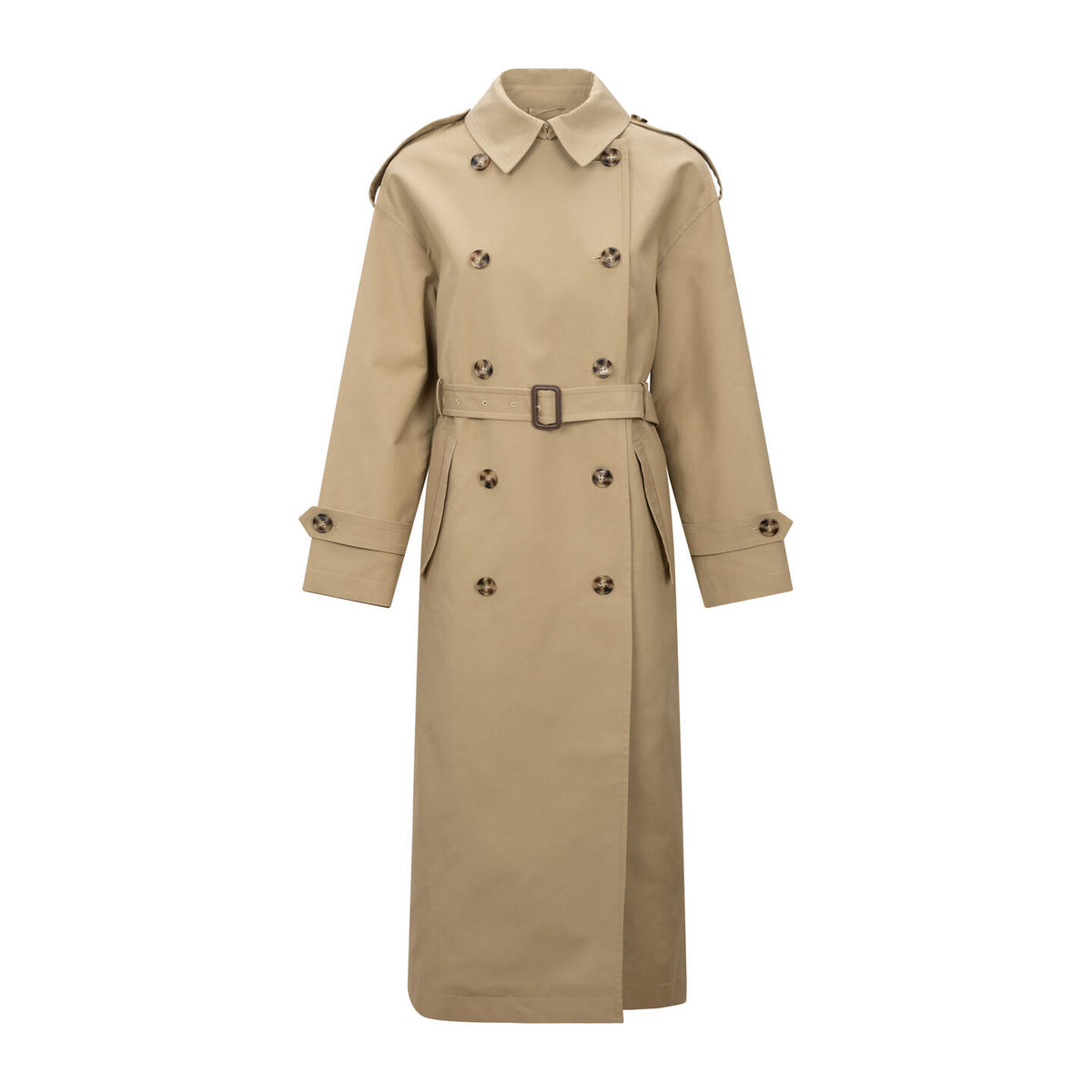 Ivana Trench Coat - Khaki