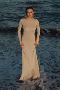 Meline Dress - Gold